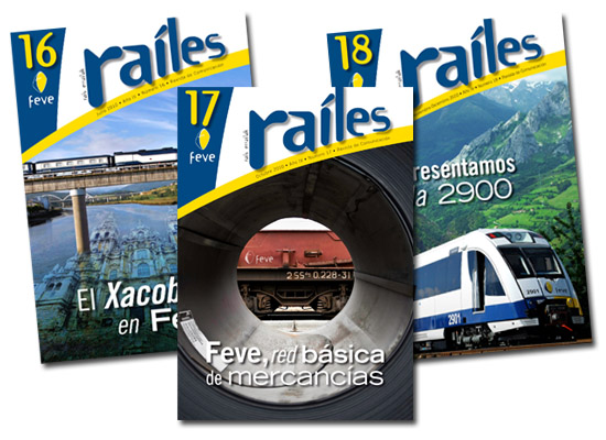Revista Raíles, Feve (Ferrocarriles Españoles de Vía Estrecha)